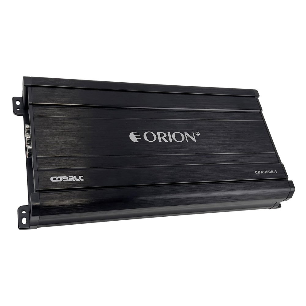 Orion Cobalt Series CBA3500 4 High Efficiency 4-Channel Class A/B Amplifier for Car Audio Stereo - 3500W High Output, 2/4 Ohm Stable, Adjustable Low/High Pass, Bass Boost, MOSFET Power Supply
