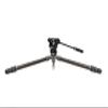 Benro Tortoise Columnless Carbon Fiber Travel Tripod Kit with S4PRO Flat-Base Video Head, 4-Section Legs, Low Minimum Height & 8.8 lb Payload (TTOR24CLVS4PRO) view 4