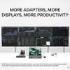 Plugable 4K DisplayPort and HDMI Dual Monitor Adapter for USB 3.0 and USB-C, Compatible with Windows view 4