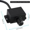 Xtenzi Amplifier Universal Bass Volume Knob Line Level Control Remote XTBR9-LC1 view 4