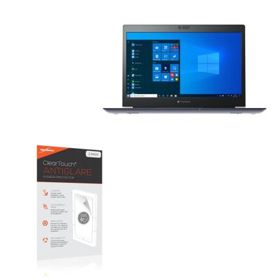 BoxWave Screen Protector Compatible With Toshiba Portege X30-G1331 - ClearTouch Anti-Glare (2-Pack), Anti-Fingerprint Matte Film Skin