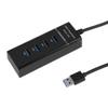 4 Port USB3.0 HUB for USB Expansion, Mini Portable Hub Charging Dock Station 5Gbps Charging Hub Adapter Chromebook, Notebook,Smartphones,for XP/Vista,for OS/Linux view 2