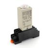 BAOMAIN H3Y-2 AC 110V Time Delay Relay, 30 Minutes DPDT 8 Pin Solid State Timer with Socket Base, 5A 250VAC Resistive Load view 1