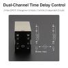 BAOMAIN H3Y-2 AC 110V Time Delay Relay, 30 Minutes DPDT 8 Pin Solid State Timer with Socket Base, 5A 250VAC Resistive Load view 4