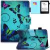 Artyond Case for Kindle Paperwhite, PU Leather Folio Card Slots Cover with Auto Sleep/Wake Case for Amazon Kindle Paperwhite 123 (Fits All 2012, 2013, 2015 and 2016 Versions), Rattan Butterfly view 1
