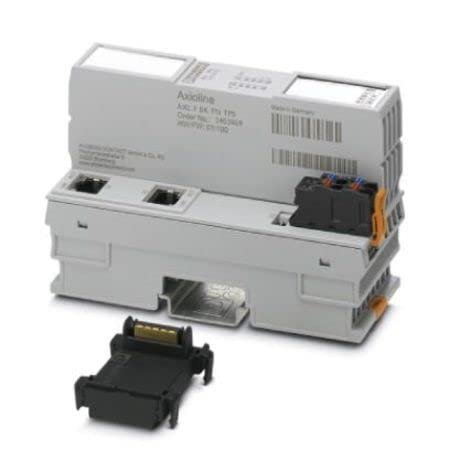2403869, Bus Coupler, Interface: 2 PROFINET, RJ45 Jack, Axioline F Local Bus, Bus Base mod, Vs: 24VDC, AXL F BK PN TPS