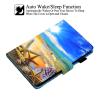 Artyond Case for Kindle Paperwhite, PU Leather Folio Card Slots Cover with Auto Sleep/Wake Case for Amazon Kindle Paperwhite 123 (Fits All 2012, 2013, 2015 and 2016 Versions), Sky Beach view 4