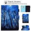 Artyond Case for Kindle Paperwhite, PU Leather Folio Card Slots Case with Auto Sleep/Wake Cover for Amazon Kindle Paperwhite 123 (Fits All 2012, 2013, 2015 and 2016 Versions), Sky Forest view 2