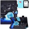 Artyond Case for Kindle Paperwhite, PU Leather Folio Card Slots Case with Auto Sleep/Wake Cover for Amazon Kindle Paperwhite 123 (Fits All 2012, 2013, 2015 and 2016 Versions), Blue Bulb view 1