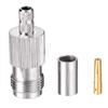 Superbat TNC Crimp Connectors Kit TNC Male + TNC Female Crimp Solder Connector Kit for RG58 RG303 RG141 RG142 RG400 LMR195 Low Loss Coax Cable(10 Pack in Total) view 2