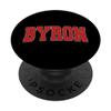 BYRON MN MINNESOTA Varsity Style USA Vintage Sports PopSockets PopGrip: Swappable Grip for Phones & Tablets view 1