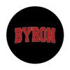 BYRON MN MINNESOTA Varsity Style USA Vintage Sports PopSockets PopGrip: Swappable Grip for Phones & Tablets view 3