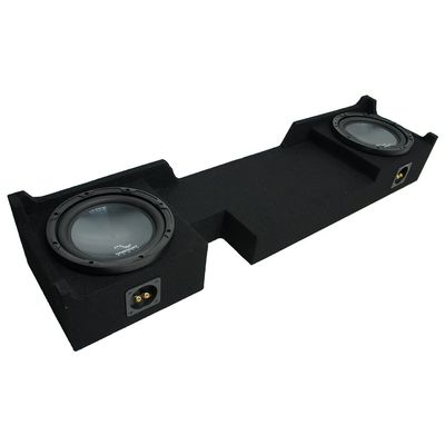 Harmony Audio (2) HA-R104 Compatible with Ford F-150 2004-2008 Ext Super Cab Truck Subwoofer Bundle with Dual 10" Sub Box Enclosure