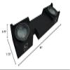 Harmony Audio (2) HA-R104 Compatible with Ford F-150 2004-2008 Ext Super Cab Truck Subwoofer Bundle with Dual 10" Sub Box Enclosure view 4