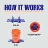 Ideastream Bucket Vice 5-Gallon Bucket Gripper/Holder, Blue view 2