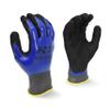 Dipped Waterproof Nitrile Work Glove - Size L view 1