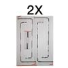 2X Touch Screen Digitizer and LCD Adhesive Strips Tape Glue for iPad Pro 12.9 (3rd Gen) A1876 A2014 A1895 A1983 view 2