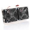 Oumefar Dual-core Thermoelectric Peltier Cooling System Semiconductor Refrigeration Cooler Kit with Power for Plate Cooling Pet Bed Cooling etc view 1