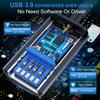 USB C to USB 3.0 Adapter (6.6ft),USB Type C Male to USB 3.0 Female OTG Cable Thunderbolt3 to USB Adapter for iPhone 17 16 15 Pro/Pro Max/Air/Plus, iPad MacBook Pro/Air 2023, Galaxy S25 24 23 22 21 view 2