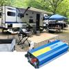 2500W Pure Sine Wave Inverter, DC 12V/24V to AC 110V/220V, Automotive Power Inverter, Dual AC Outlets, Used for Solar System, RV, Home, Office,DC 12V view 2
