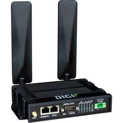 Digi IX20 CAT 4 LTE Modem with Dual SIM Support with Accessories - IX20-0AG4 (NO WI-FI)