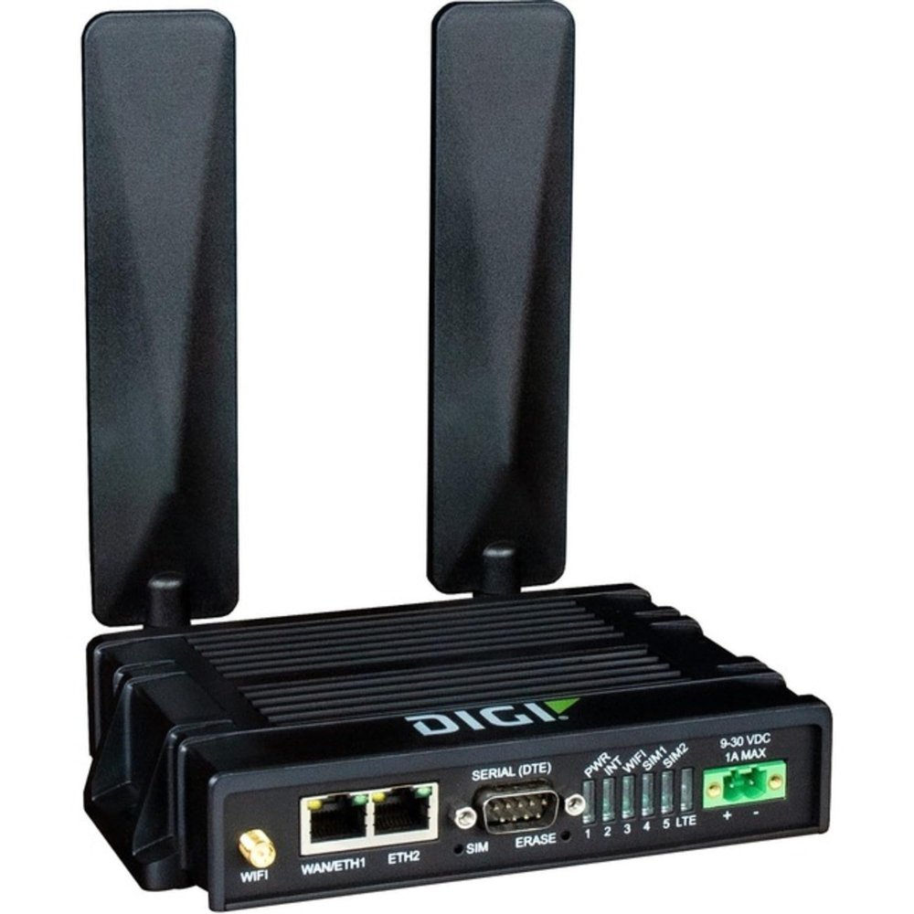 Digi IX20 CAT 4 LTE Modem with Dual SIM Support with Accessories - IX20-0AG4 (NO WI-FI)