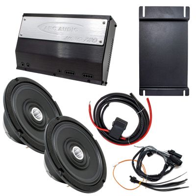 Arc Audio MPAK-14HD Motorcycle HD Horn Speaker Kit - Fits 2014+ HD Street Glide and Road Glide Motorcycles