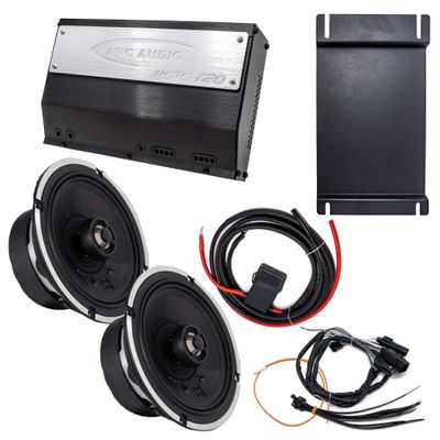 Arc Audio MPAK-14CX Motorcycle Coaxial Speaker Kit - Fits 2014+ HD Street Glide and Road Glide Motorcycles
