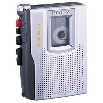 Sony TCM150 Standard Cassette Voice Recorder (Renewed)