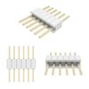 Litcessory 6-Pin to 6-Pin Connector for Philips Hue/Solo Lightstrip (15 Pack, White - MICRO 6-PIN V4 / Solo Lightstrip) view 4
