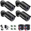 ZOSI 4 Pack 2.0 MP HD 1080P HD-TVI Security Cameras Day Night Waterproof Camera for 720P / 1080N / 1080P/5MP/4K HD-TVI AHD CVI Analog DVR Systems (Renewed) view 1