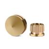 8 Pcs Speaker Isolation Copper Speaker Suspension Spikes Isolation Stands Foot Base Pad Sound Boxes Speaker Base pad view 2