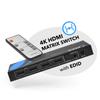 OREI 4K HDMI Matrix Switch 2 X 2, Switcher 18G UltraHD Supports Upto 4K @ 60Hz & 1080P IR EDID HDCP 2.- Remote Control (UHDS-202) view 2