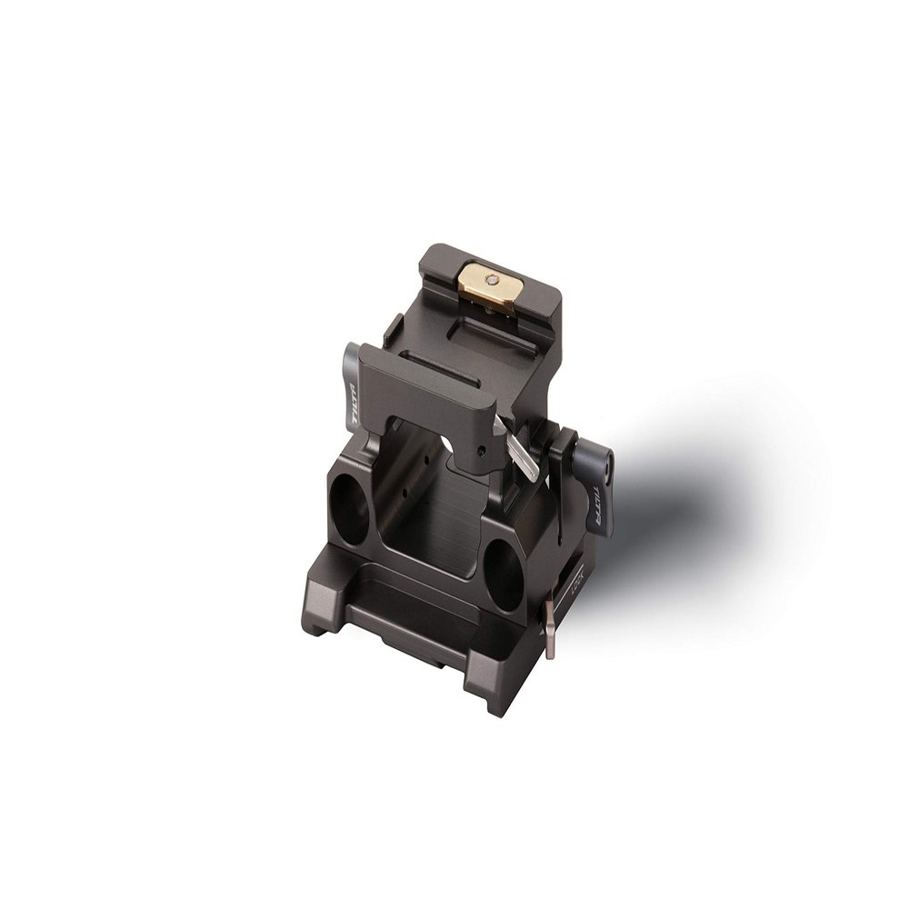 Tiltaing 15mm LWS Baseplate (Type II for Panasonic GH, Fuji XT3, Nikon Z6/Z7, Sony a6, Sony a7/a9, and Sharp 8K) - Tilta Gray/TA-BSP2-15-G