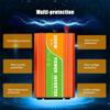Pure Sine Wave Inverter, 500W Continuous/1000W Peak, DC 12V/24V to AC 110V/220V, Car Power Adapter with AC Outlet and USB Charging Port,Dc 12v view 2