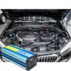 3000W Pure Sine Wave Inverter, DC 12V/24V to AC 110V/220V, with LED Display and Dual AC Outlets, for RV Truck Boat and Solar System,DC 12V view 2