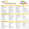 Ultimate RV Equipment Checklist - Reusable Laminated Chart & Double Sided - Never Forget Packing Items 11 inches x 8.5 inches view 1