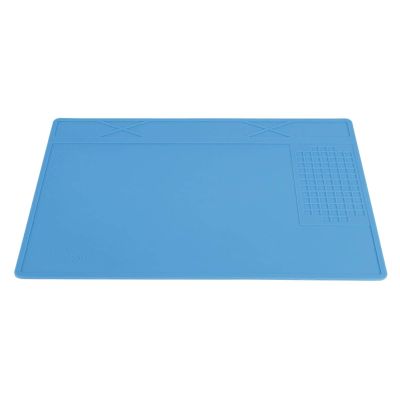 1pcs Soldering Pad Silicone Mat Heat-Resistant Silicone Repair Pad Watch Repair Mat for Cell Phone Repairing Brazing Soldering