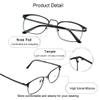 Blue Light Blocking Glasses, Anti Eyestrain, TV Glasses for Women Men, Anti UV, Anti Glare view 3