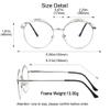 Blue Light Blocking Glasses, Anti Eyestrain, TV Glasses for Women Men, Anti UV, Anti Glare view 4