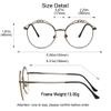 Blue Light Blocking Glasses, Anti Eyestrain, TV Glasses for Women Men, Anti UV, Anti Glare view 4
