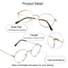 Blue Light Blocking Glasses, Anti Eyestrain, TV Glasses for Women Men, Anti UV, Anti Glare view 3