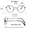 Blue Light Blocking Glasses, Anti Eyestrain, TV Glasses for Women Men, Anti UV, Anti Glare view 4