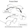 Blue Light Blocking Glasses, Anti Eyestrain, TV Glasses for Women Men, Anti UV, Anti Glare view 3