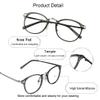 Blue Light Blocking Glasses, Anti Eyestrain, TV Glasses for Women Men, Anti UV, Anti Glare view 3