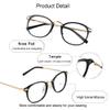 Blue Light Blocking Glasses, Anti Eyestrain, TV Glasses for Women Men, Anti UV, Anti Glare view 3
