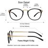Blue Light Blocking Glasses, Anti Eyestrain, TV Glasses for Women Men, Anti UV, Anti Glare view 4