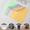 AKOAK 5 Pcs Eyeglass Cleaning Cloth Microfiber Cleaning Cloth Soft Lens Cleaning Cloth for Electronics Computer Screens Cameras Lenses Glasses Cell Phones LCD Screens LCD TVS and Other Fine Surfaces view 3