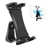 IPad Tripod Mount Adapter 360 Degree Rotatable Universal Tablet Clamp Holder for iPad Pro 12.9 11 10.5, iPad Air Mini, Surface Tab, Galaxy Tab and 3.5 to 13.5in Phone Tablet, for Tripod, Monopod view 1