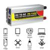 1500W Pure Sine Wave Inverter, 12V/24V/48V/60V/72V DC to 220V AC, 3000W Peak Power Converter with LED Display and AC Outlet, for Car Boat Truck RV Solar Power,Dc 24v view 2